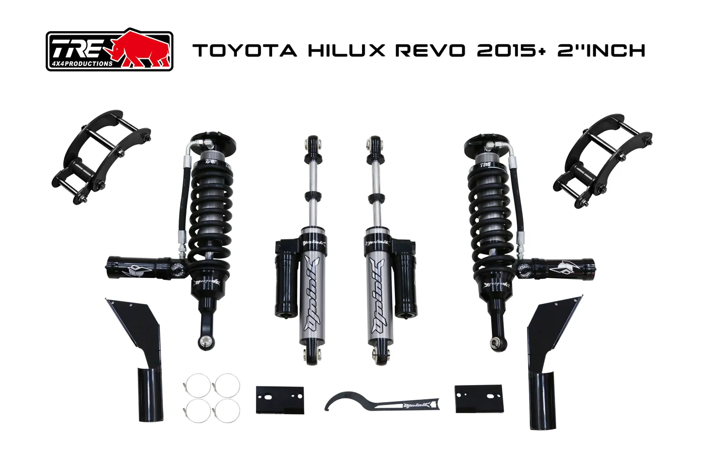Toyota Hilux Revo — kit 2" completo