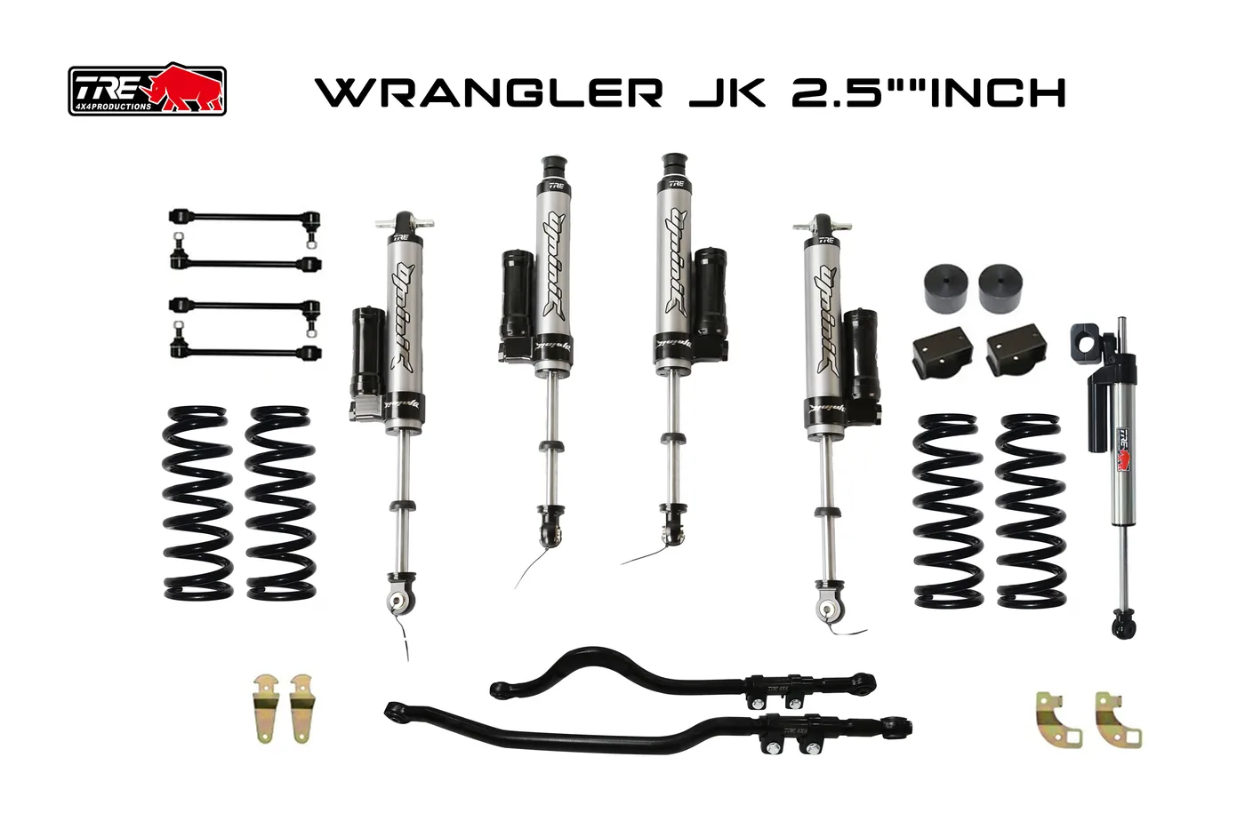 Jeep Wrangler JK — 2.5" delantero