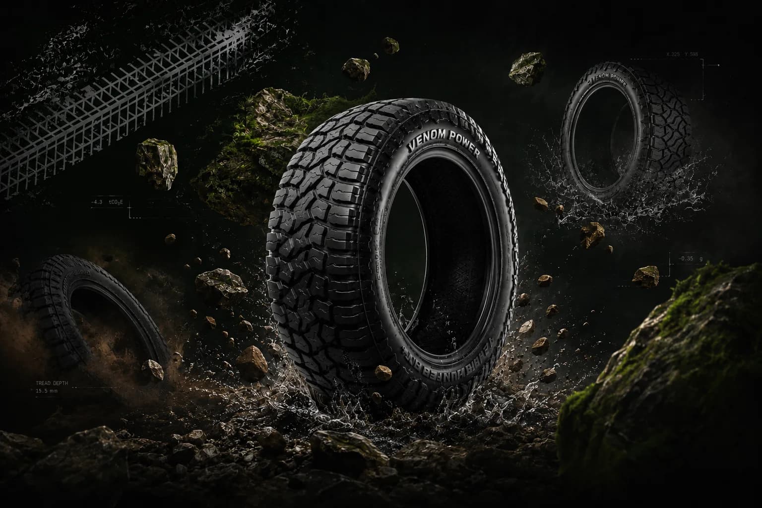 Venom Power — llantas off-road