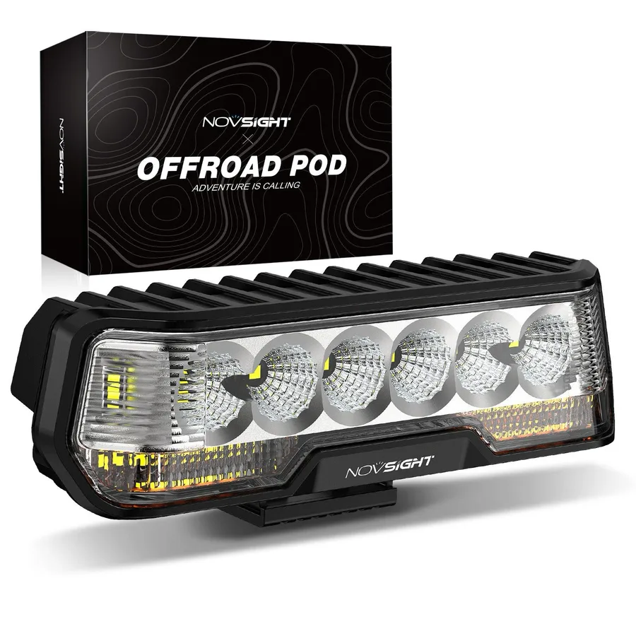 Reverse & Brake Light Bar Flood Beam
